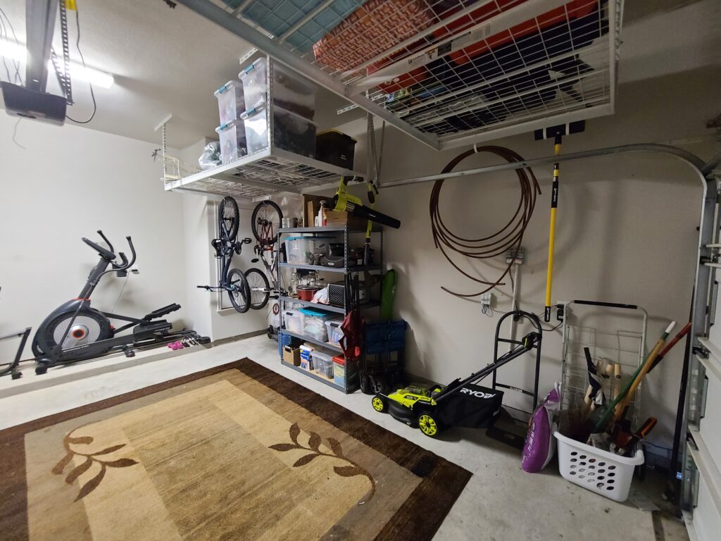 garage organizing